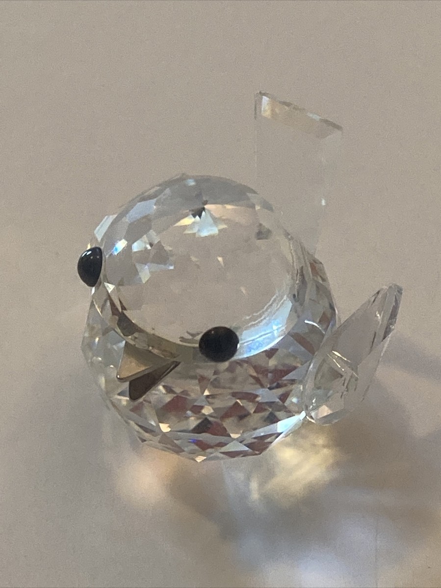 Swarovski Crystal Figurine Bird, Vintage 90's Crystal Animal