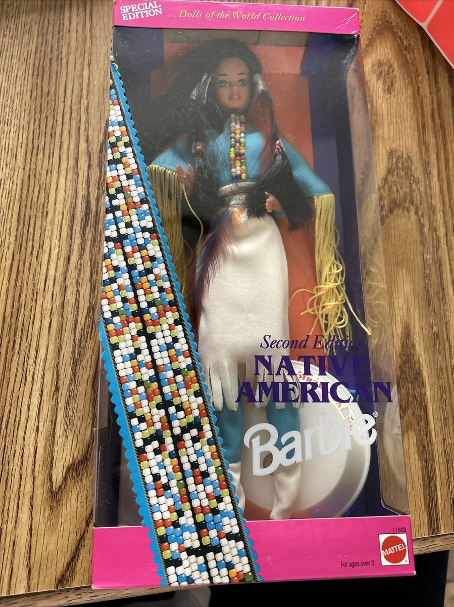 Native American Barbie Dolls of the World Barbie Doll 1993 Mattel #11609