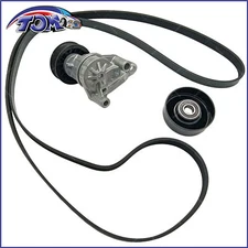 Serpentine Belt Tensioner Pulley Kit for Chevy Silverado GMC Sierra Yukon XL