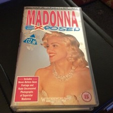 VIDEO VHS MADONNA Exposed 1993 WIENERWORLD WNR 2036 Michael Jackson
