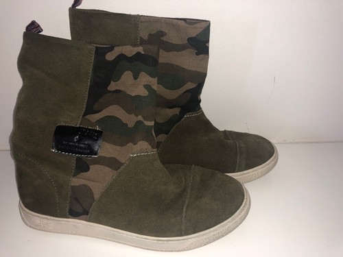 Pepe Jeans Boots Army Green Size 38 | eBay