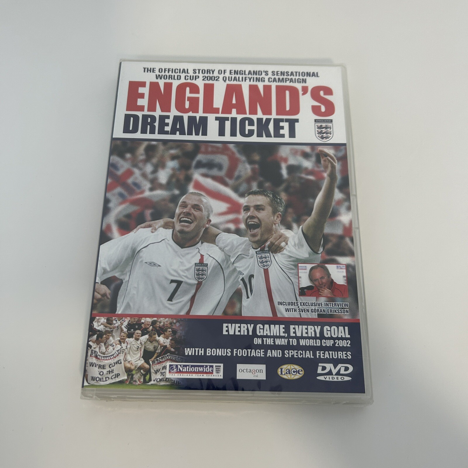England's Dream Ticket: World Cup 2002 Qualifying Story DVD New 2001