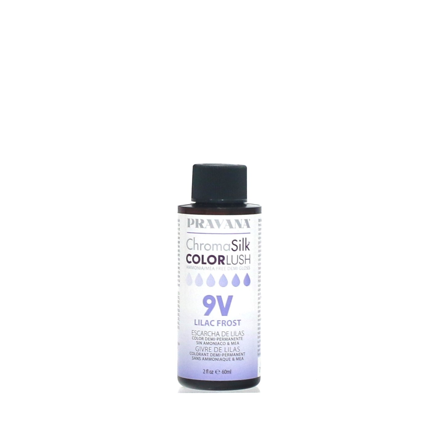 PRAVANA ChromaSilk Colorlush Demi Gloss 9V Lilac Frost 2 oz