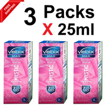 VEBIX MAX DEO CREAM MYSTIC FOR WOMEN 3 Packs X 25ml 