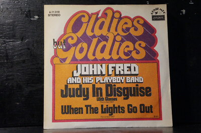 John Fred And His Playboy Band - Judy In Disguise / When The Lights Go Out (7''S)