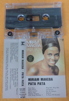 MC MIRIAM MAKEBA Pata pata germany REPRISE 444 046 no cd lp dvd vhs