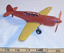 HUBLEY P-40 WARHAWK FLYING CIRCUS TOY AIRPLANE 1960s