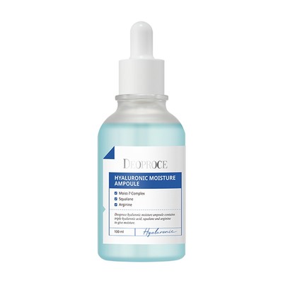 DEOPROCE Hyaluronic Moisture Colorful Ampoule 100mL (K-Beauty)