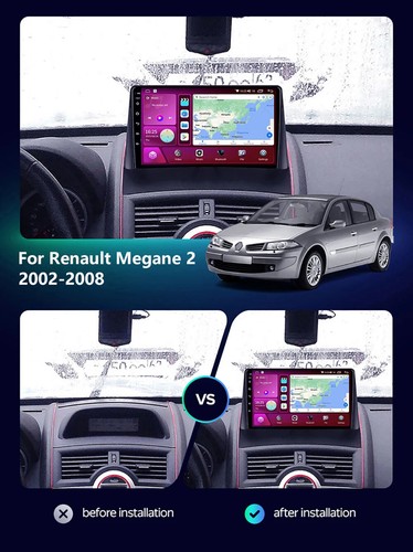 Für Renault Megane 2 2002-2008 Android CarPlay Autoradio GPS Multimedia Player - Bild 15 von 32