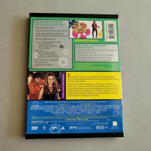 Austin Powers: The Spy Who Shagged Me (DVD 1999) - Picture 2 of 3