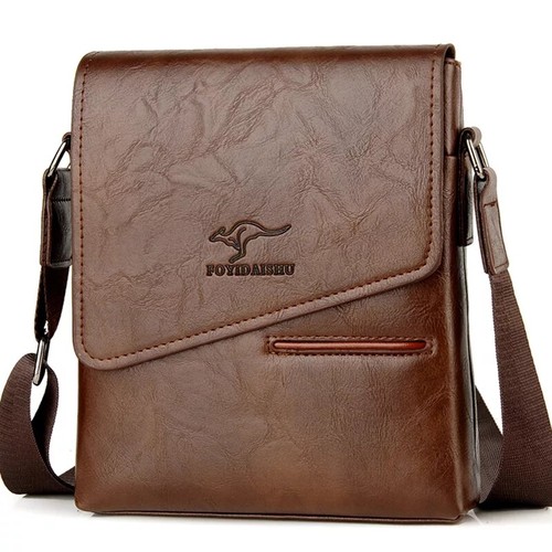 Carteras Para Hombre De Marca Bolsos De Hombre De Cuero De viajero  Mensajero New | eBay