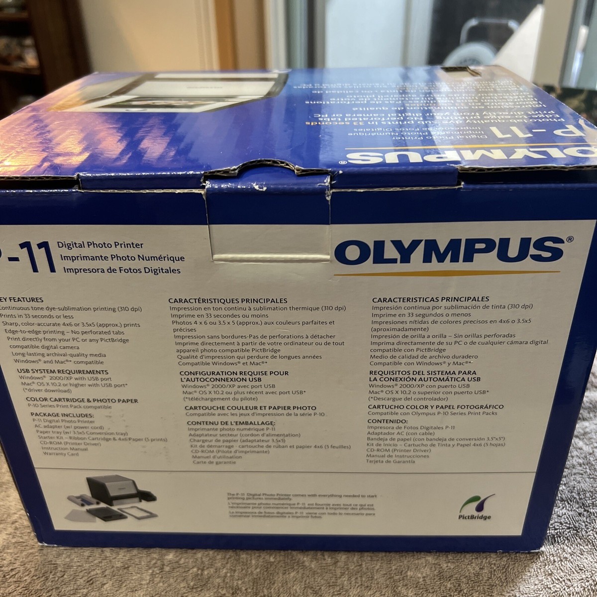 Olympus P-11 Premium 4 X 6 Digital Photo Printer- New | eBay