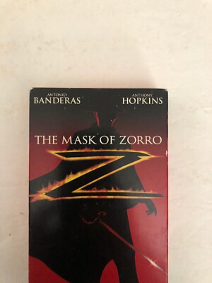 The Mask of Zorro (VHS, 1998) | eBay