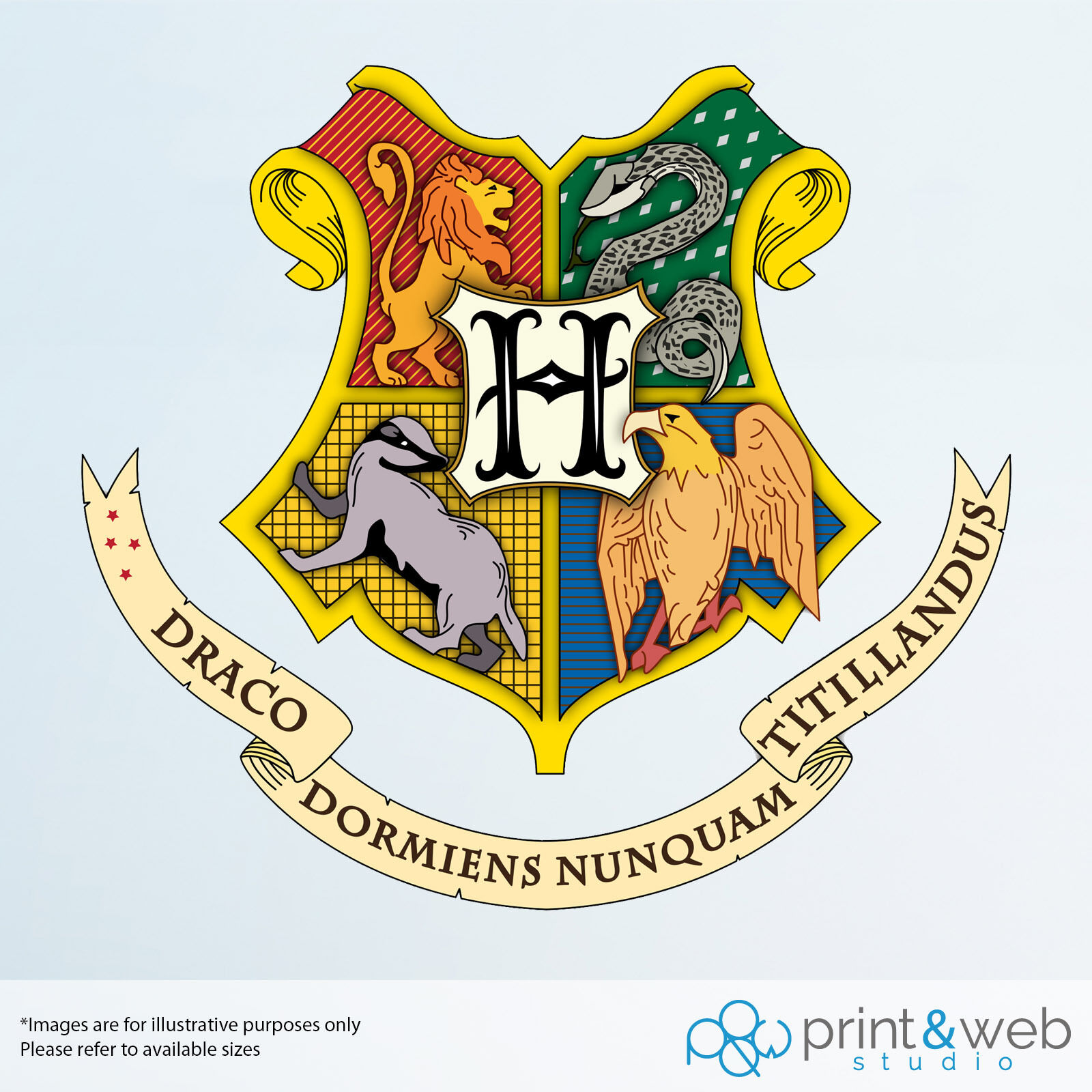 Tapis de souris Harry Potter Hogwarts Crest