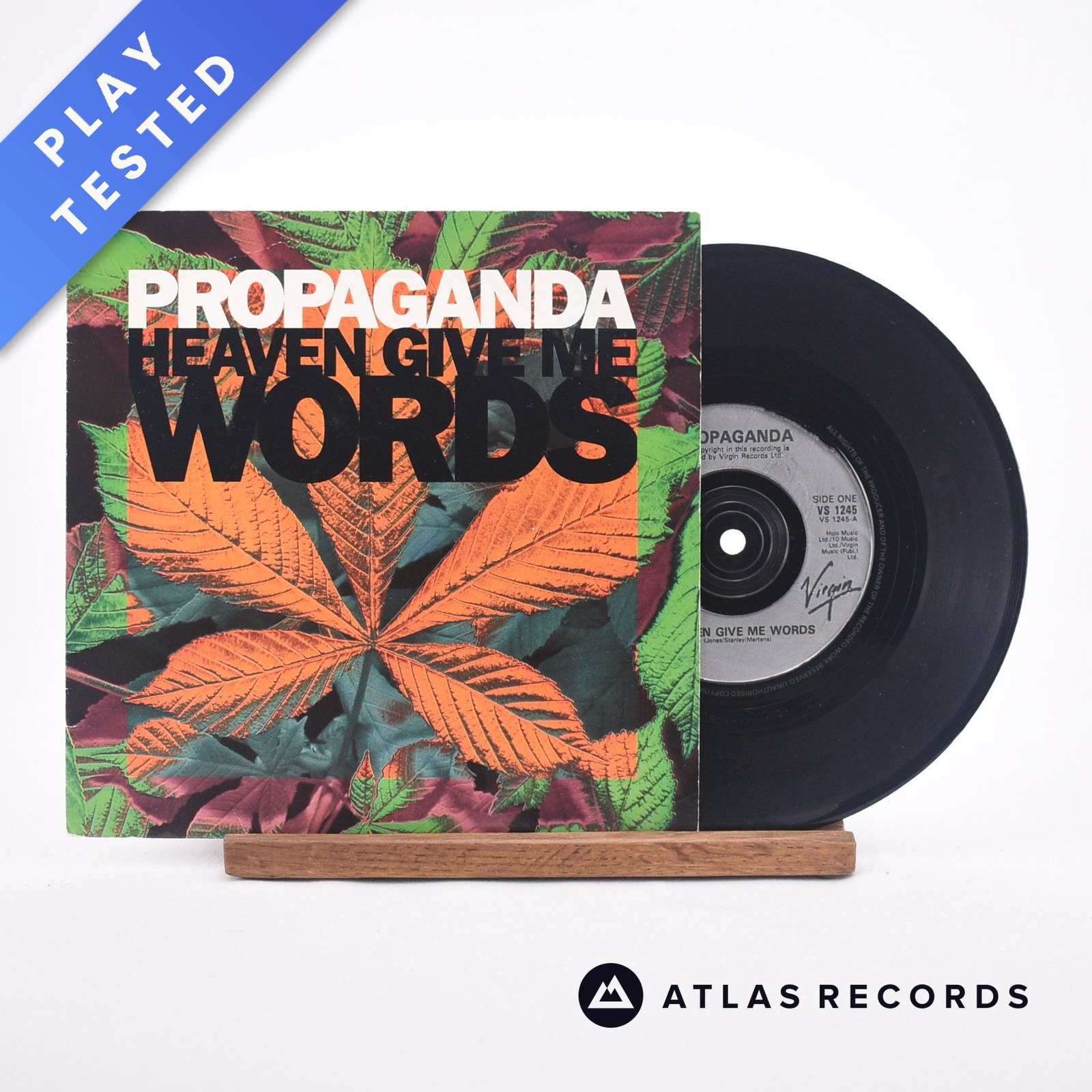 Propaganda - Heaven Give Me Words - 7"" Vinyl Record - EX/EX