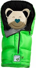 OVP Odenwälder Fußsack Mucki L  Design:apfelgrün mit Hülle