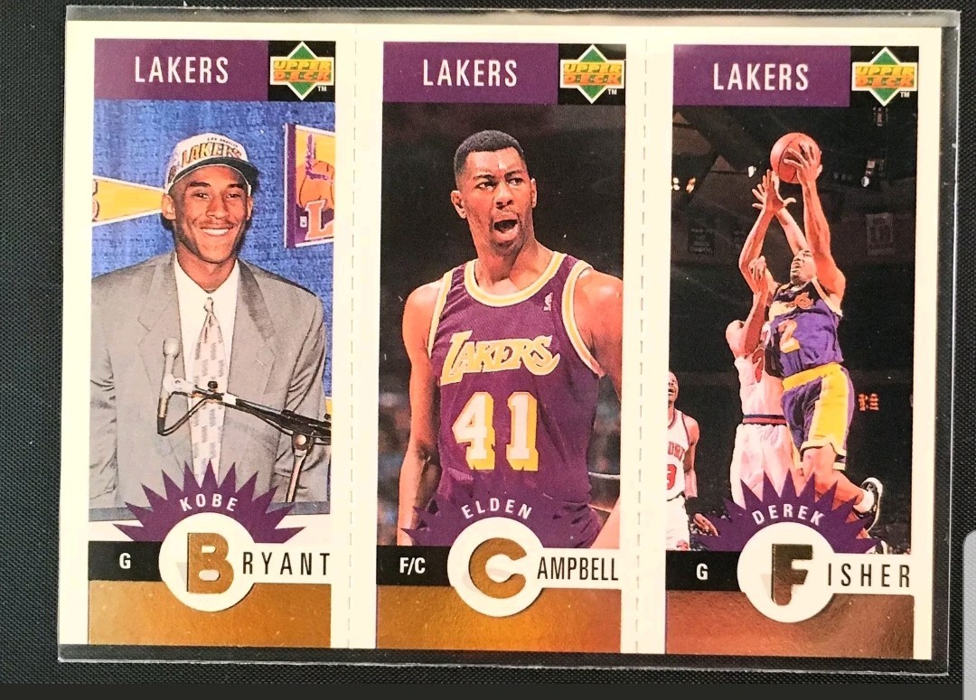 UD Inspirations Kobe Bryant カード Rare #1/1 Michael Jordan, Kobe Bryant Logoman card set to