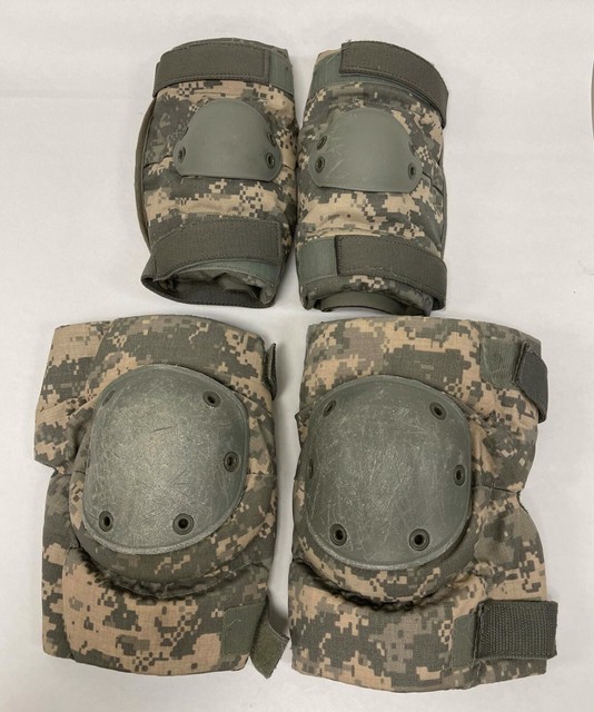 US ARMY MILITARY SURPLUS ACU, UCP TACTICAL ELBOW PADS LARGE **NEW** eBay