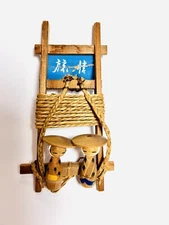 Showa Retro Japanese Kokeshi Doll Kinugawa Onsen Folk Craft Traditional Figurine