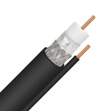 350ft RG6 3GHz Coaxial Cable Solid Copper 18AWG with Ground Wire Satellite Coax