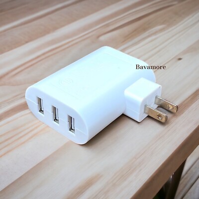 IKEA KOPPLA 17w 3 Port USB Wall Charger White for sale
