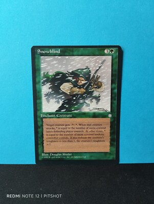 Snowblind / Schneeblindheit - MTG Magic