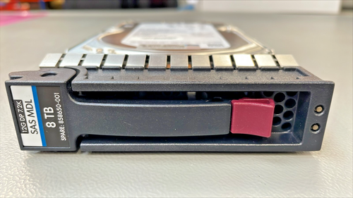 Disque dur HDD HP 8 To 7,2K SAS 12G 3,5" MDL 512e - 858650-001 858384-B21 - Photo 2/5