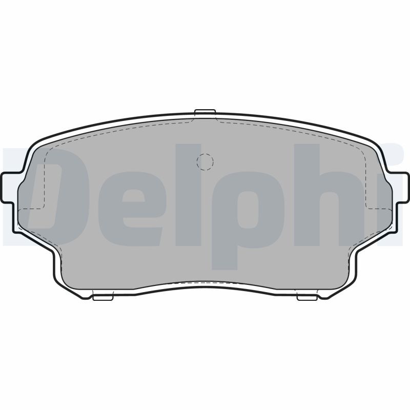 Plaquette de frein DELPHI LP2000 pour conduite 4x4 Suzuki Grand Vitara