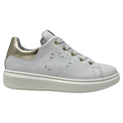 SCHWARZE GÄRTEN JUNIOR E432966F LEDER SNEAKER (RETRO GOLD)