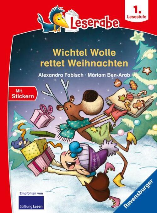 Thumbnail - Alexandra Fabisch | Wichtel Wolle Rettet Weihnachten - Leserabe Ab 1.
