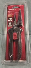 Husky Micro Tip Pruning Shears 6in Stainless Steel Garden Scissors Soft Grip
