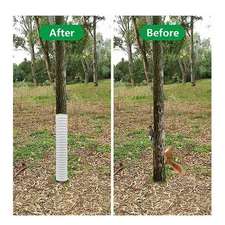 Tree Trunk Protector Plastic Tree Bark Protector Wrap Grow Tubes