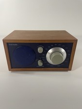 Tivoli Audio Henry Kloss Model One AM/FM Radio Cherry Wood Tested Works No Cable