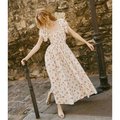 NWT Doen Stanza Dress Sweet Abelia Print Small | eBay