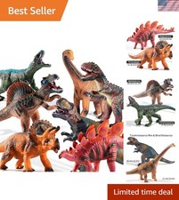 Durable 7-Piece Dinosaur Toy Set: Perfect Gifts for Kids' Birthdays  Parties