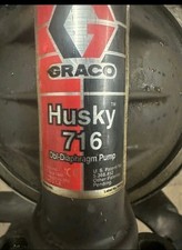 Graco Husky 716 241906 3/4 Double Diaphragm Pump w /wall Bracket