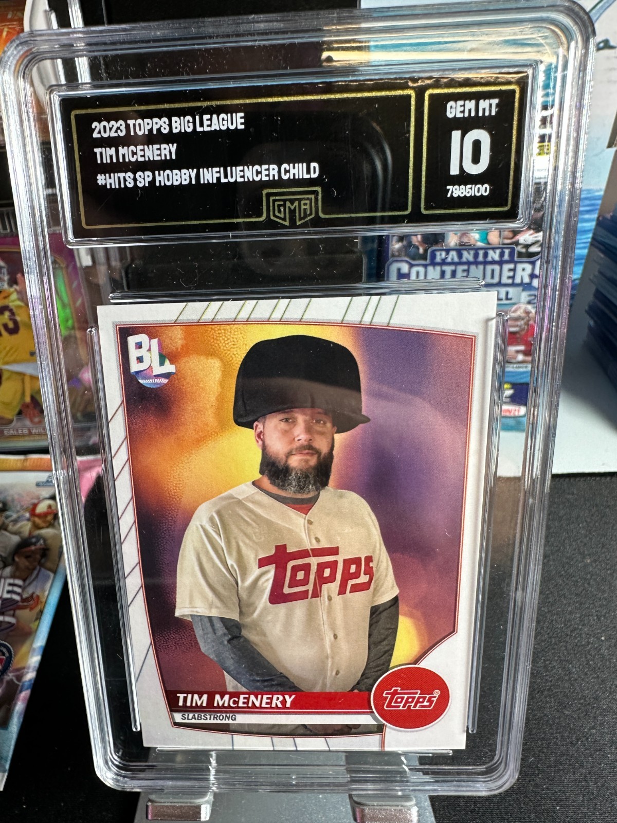 2023 Topps Big League Tim McEnery  - SP Hobby Influencer Card! Gem Mint 10!