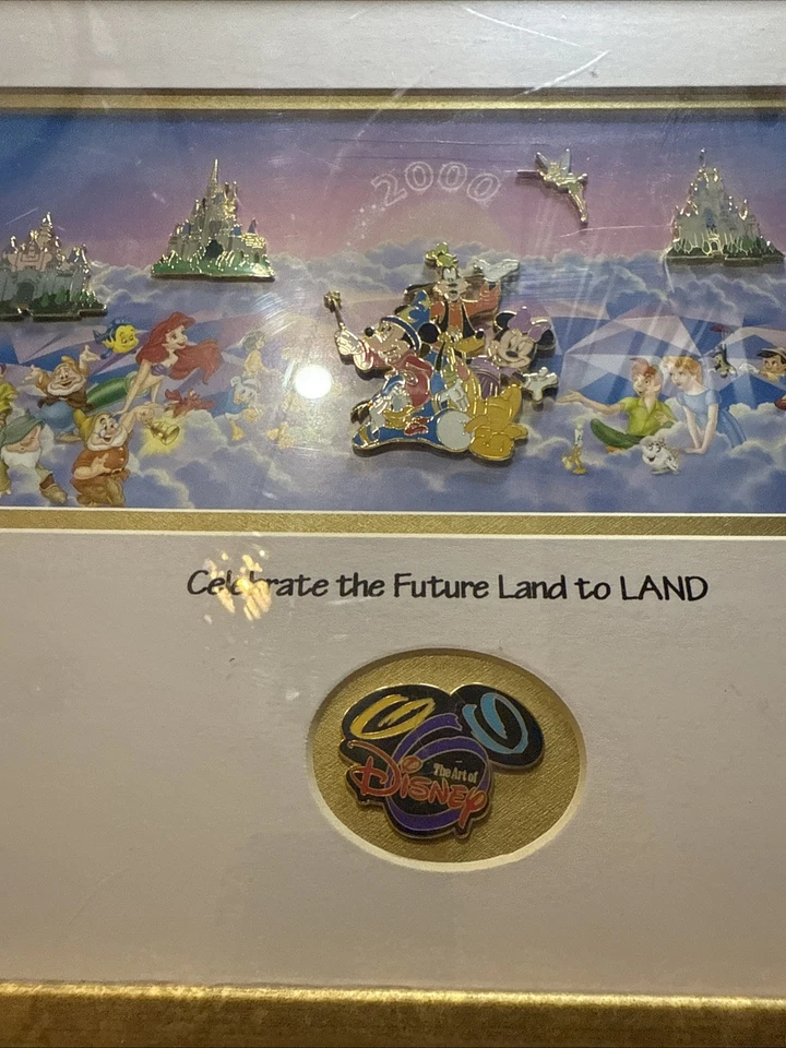 Disney "Celebrate the Future Land to LAND" Juego de prendedores enmarcados Edición Limitada Foto 3 de 4