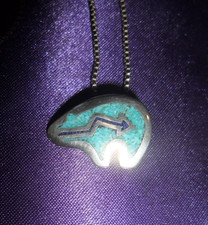 massive Silberkette Türkis & Lapisstein