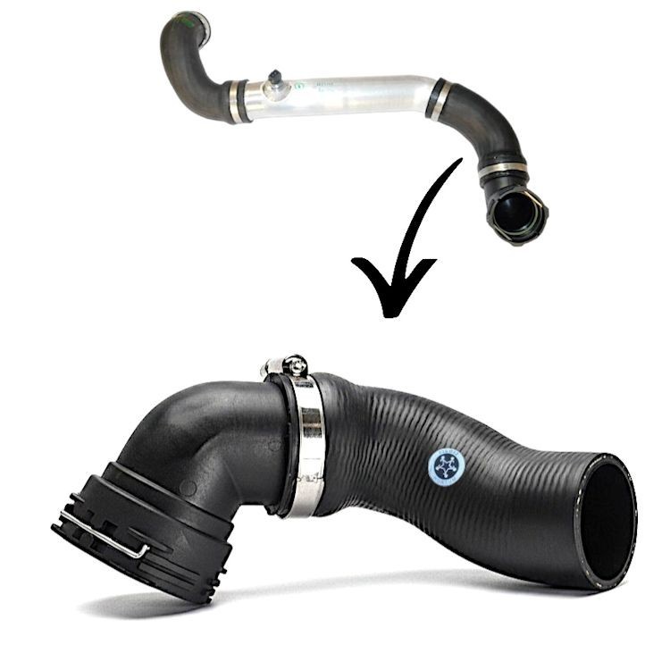 Upper Turbo Hose FITS BMW X3 E83 3.0d 11613405536
