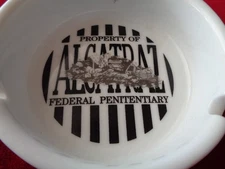 ASHTRAY FROM ALCATRAZ ,NEVER USED .