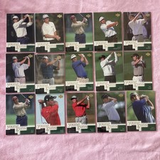 2001 Upper Deck Golf Young Guns Card Lot Of 15 In Excellent Condition ￼
