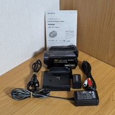 SONY HDR-SR12 Handycam Camcorder NightShot 10.2MP Full HD 120GB Japanese only Ex
