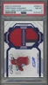 2023 Panini Flawless CRISTHIAN VAQUERO Dual Patch Auto Sapphire /15 PSA 8 JA152
