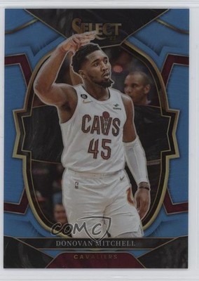 2022 Panini Select Concourse Light Blue Prizm 137/299 Donovan Mitchell #31 1s2h