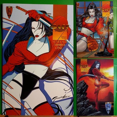 1995 Crusade Comics Shi Senryaku Issues 1-3 Complete Set William Tucci Cover Art