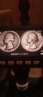 Lot Of 6 90 Percent Washington Silver  Quarters Selling As 1 Oz