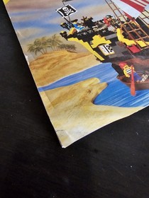 LEGO Set 6285 Manual Instructions ONLY Black Seas Barracuda 1989