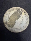 1902-S Barber Quarter Dollar 90% Silver US Mint Circulated Vintage Coin