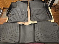 Weathertech Floorliner For 2015-2017 Toyota Camry - 1st 2nd Row Black Used Weathertech Floorliner For 2015-2017 Toyota Camry - 1st 2nd Row Black Used